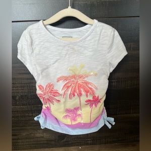 Toddler Girl Beach Tee